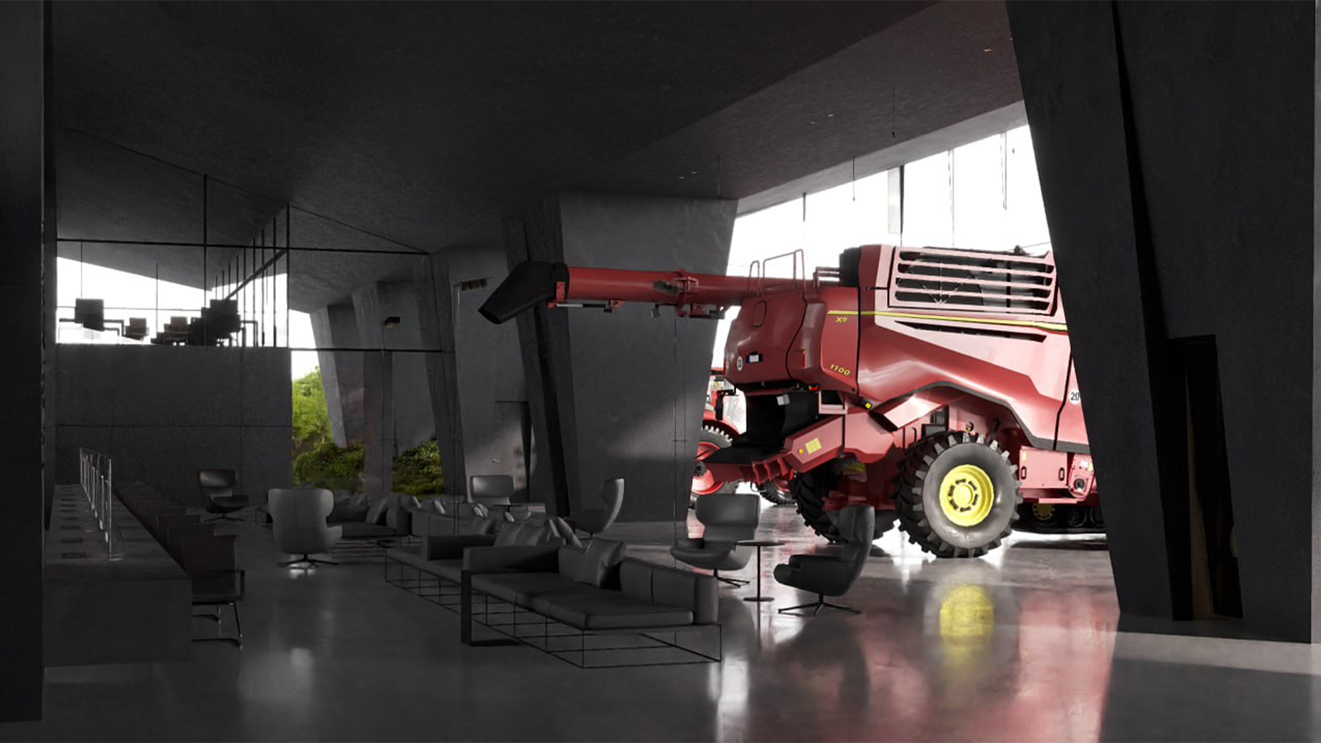 интерьер офиса продаж